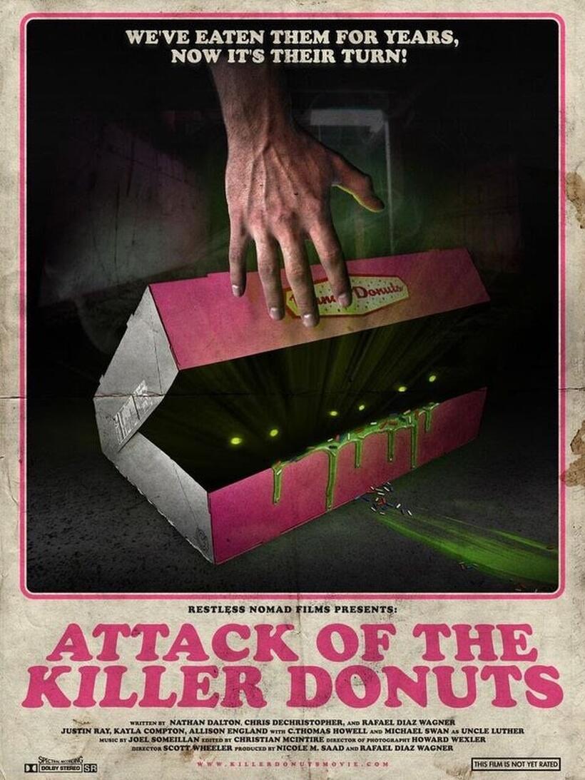 Attack Of The Killer Donuts poster art