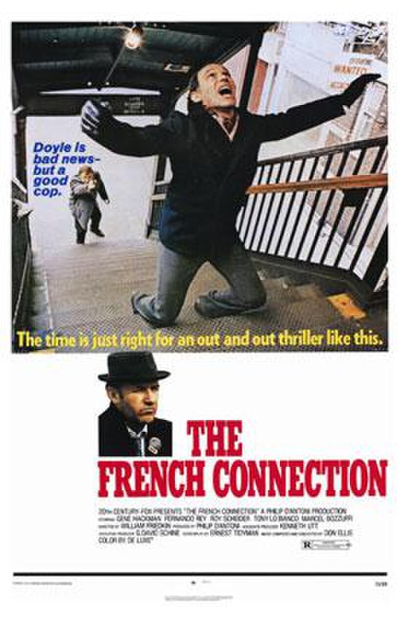 Poster art for "The French Connection."