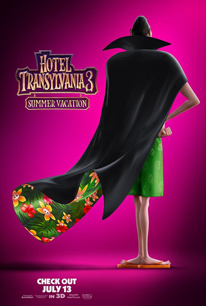 Hotel Transylvania 3: Summer Vacation poster art