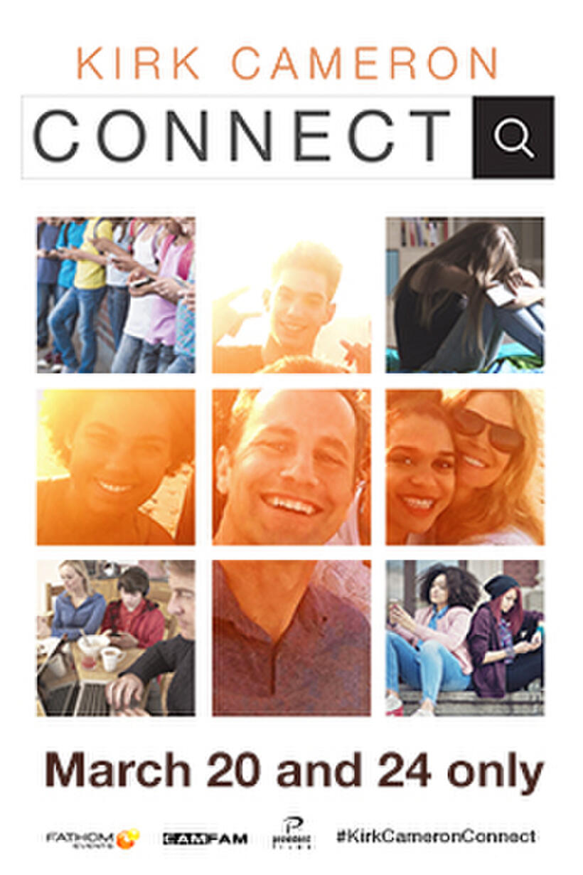 Poster art for "Kirk Cameron: Connect."