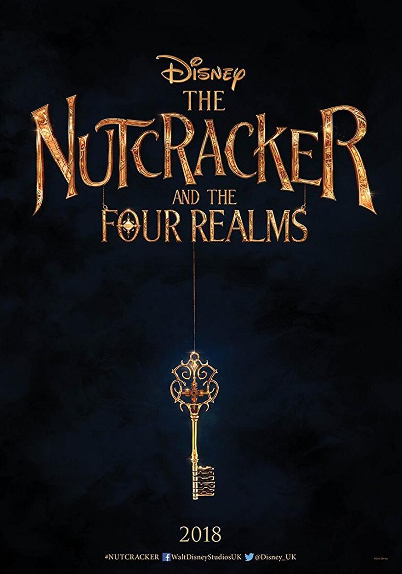 The Nutcracker And The Four Realms" poster art