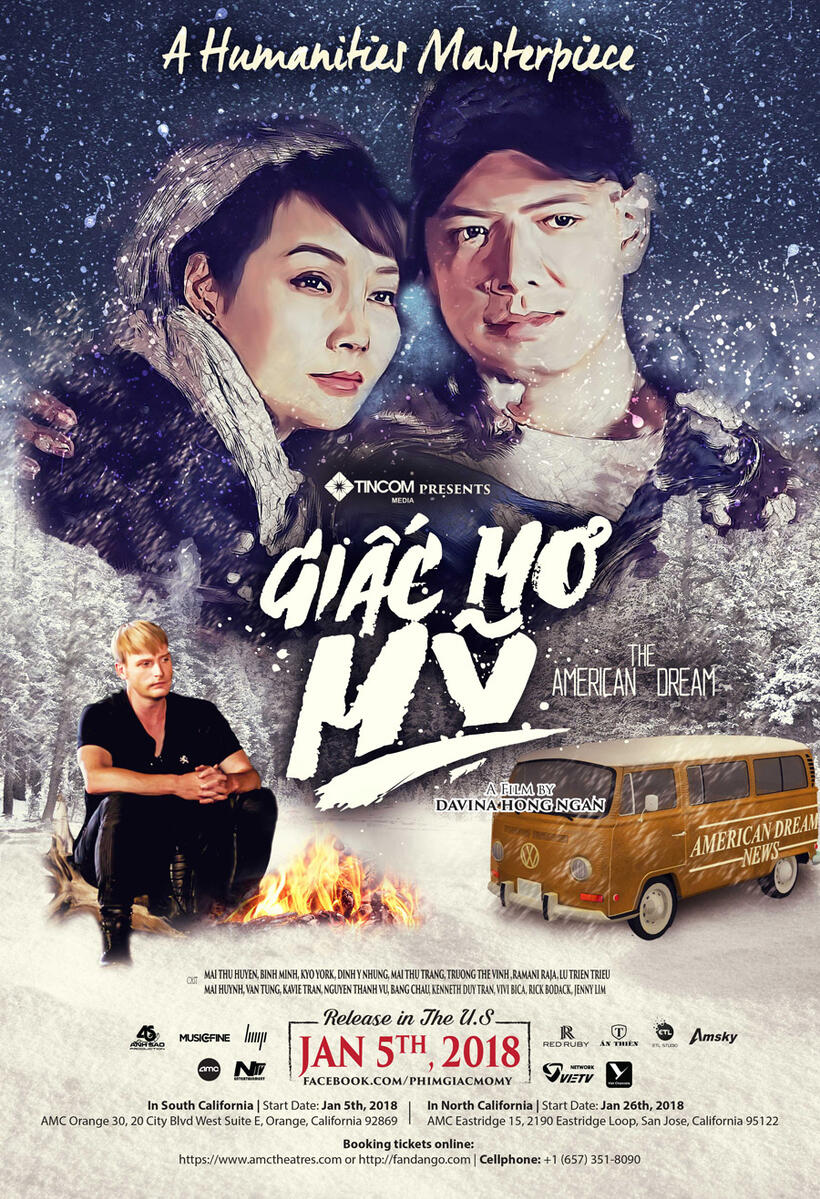 Giac Mo My - The American Dream poster art
