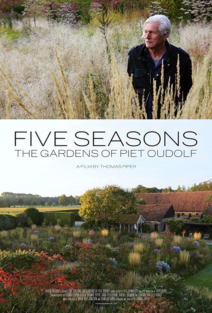 Five seasons: The Gardens of Piet Oudolf poster art