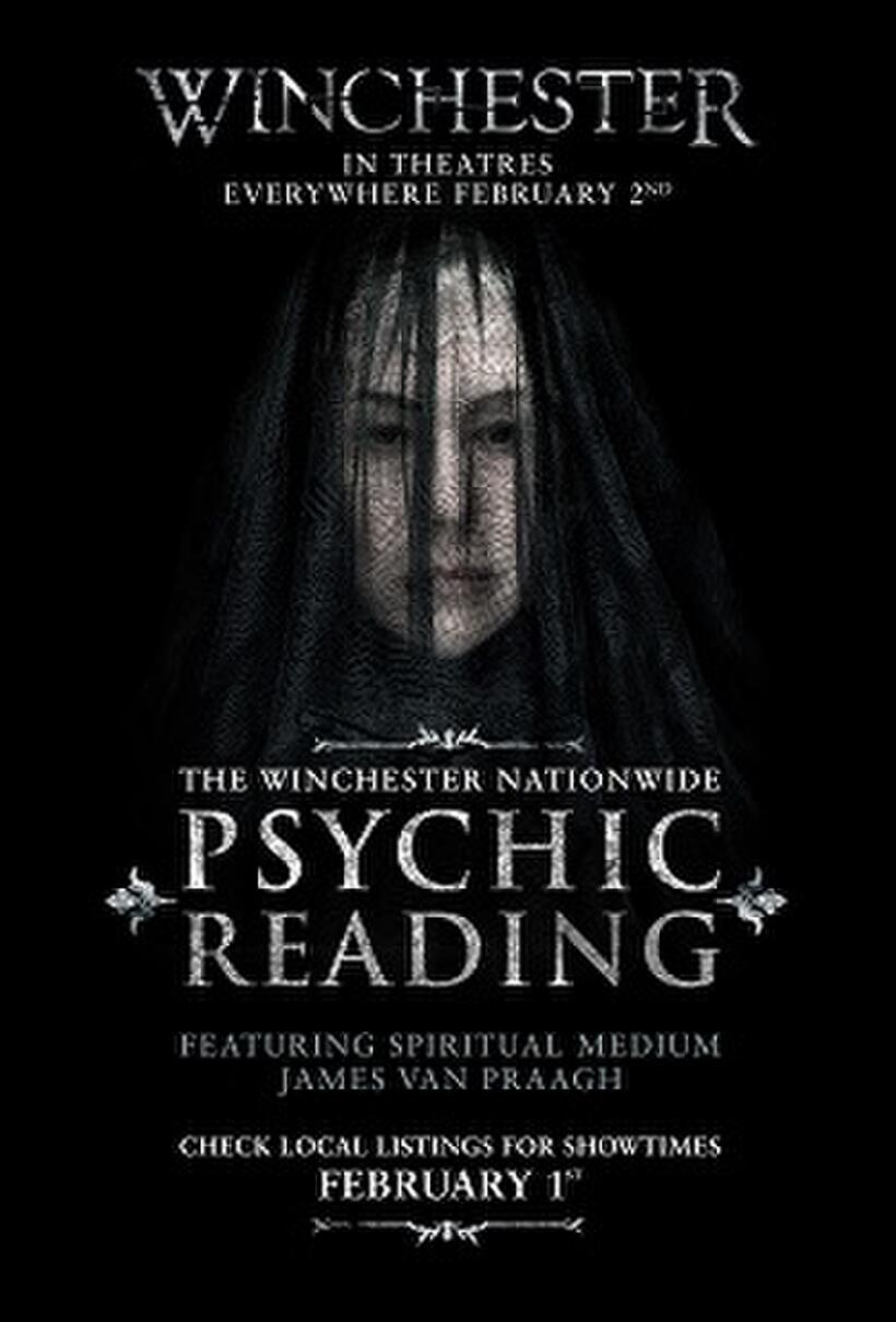 Poster art for "Winchester Nationwide Psychic Reading."