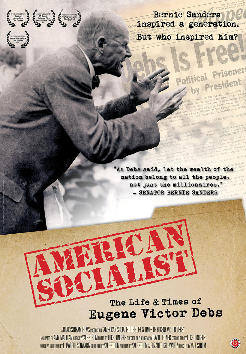 American Socialist: The Life and Times of Eugene Victor Debs poster art