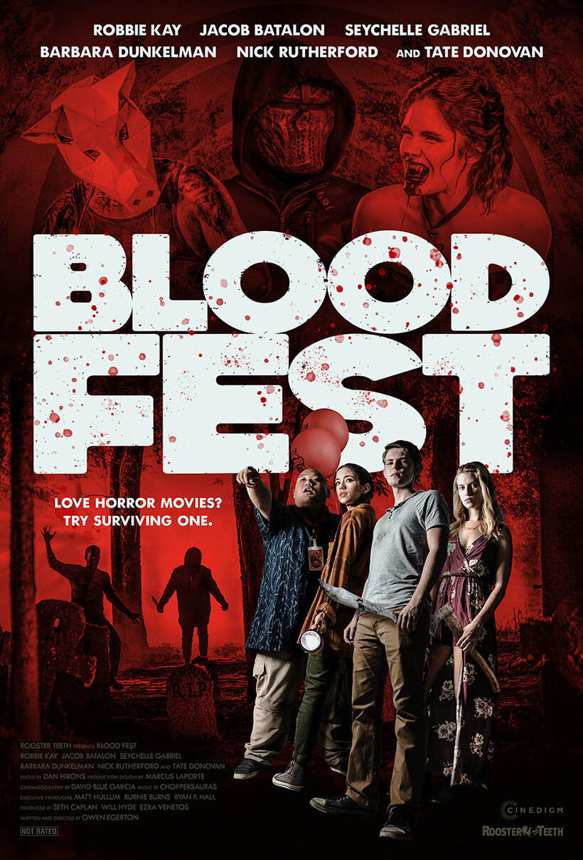 Poster art for "Blood Fest."