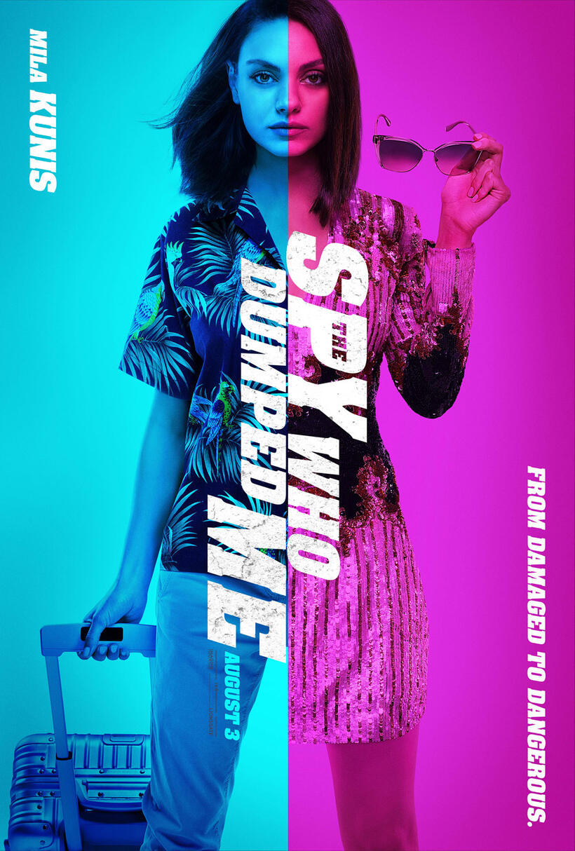 The Spy Who Dumped Me poster art