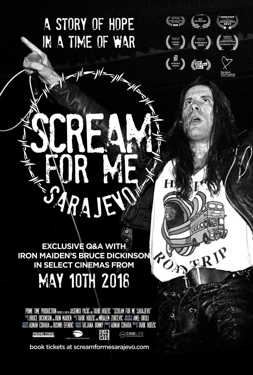 Scream For Me Sarajevo poster art