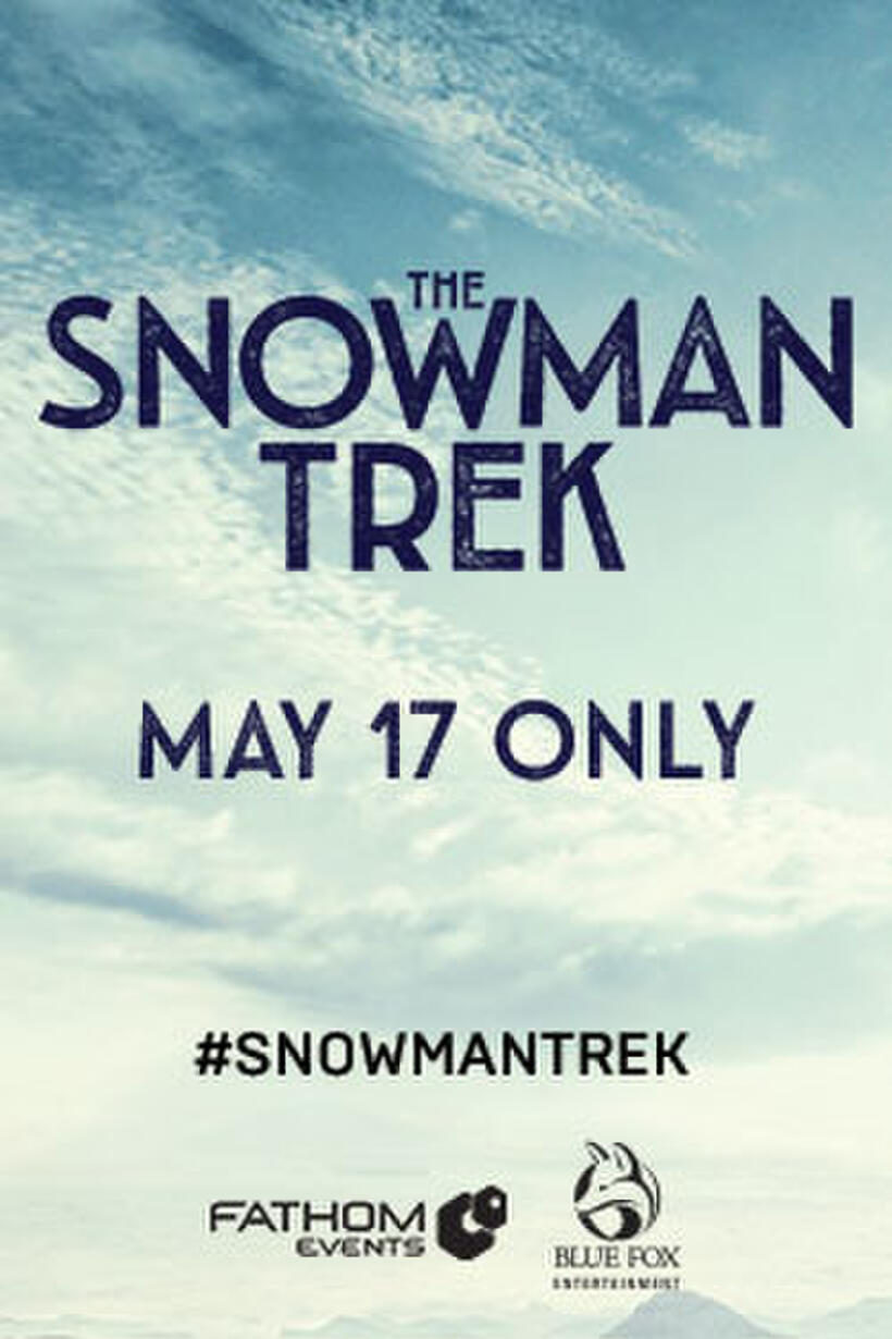 Poster art for "The Snowman Trek."