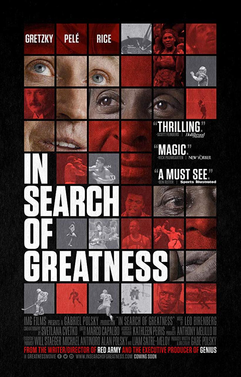 In Search Of Greatness poster art