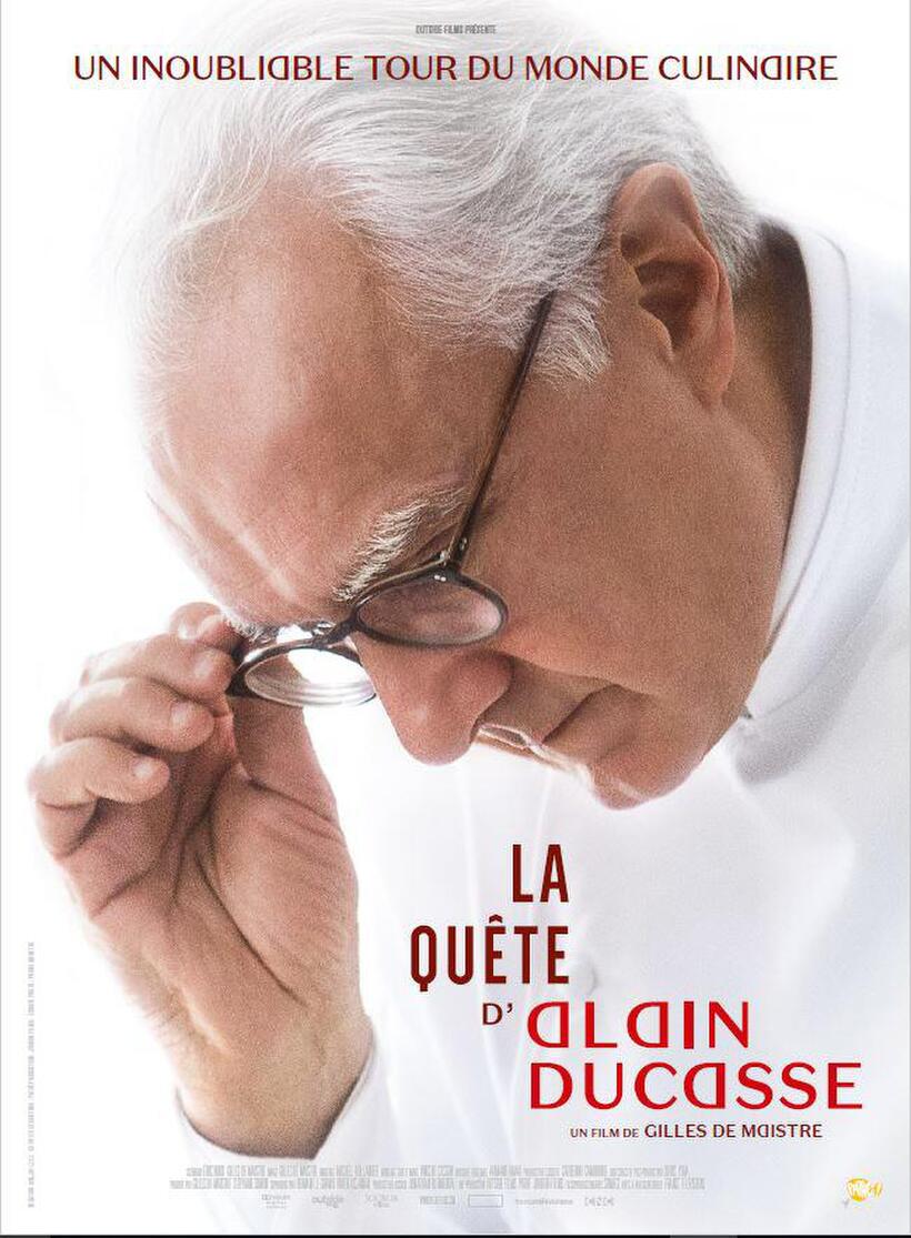 The Quest Of Alain Ducasse" poster art