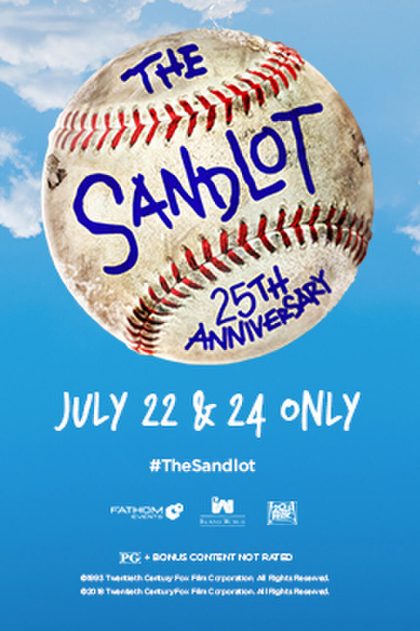Poster art for "The Sandlot: 25th Anniversary".