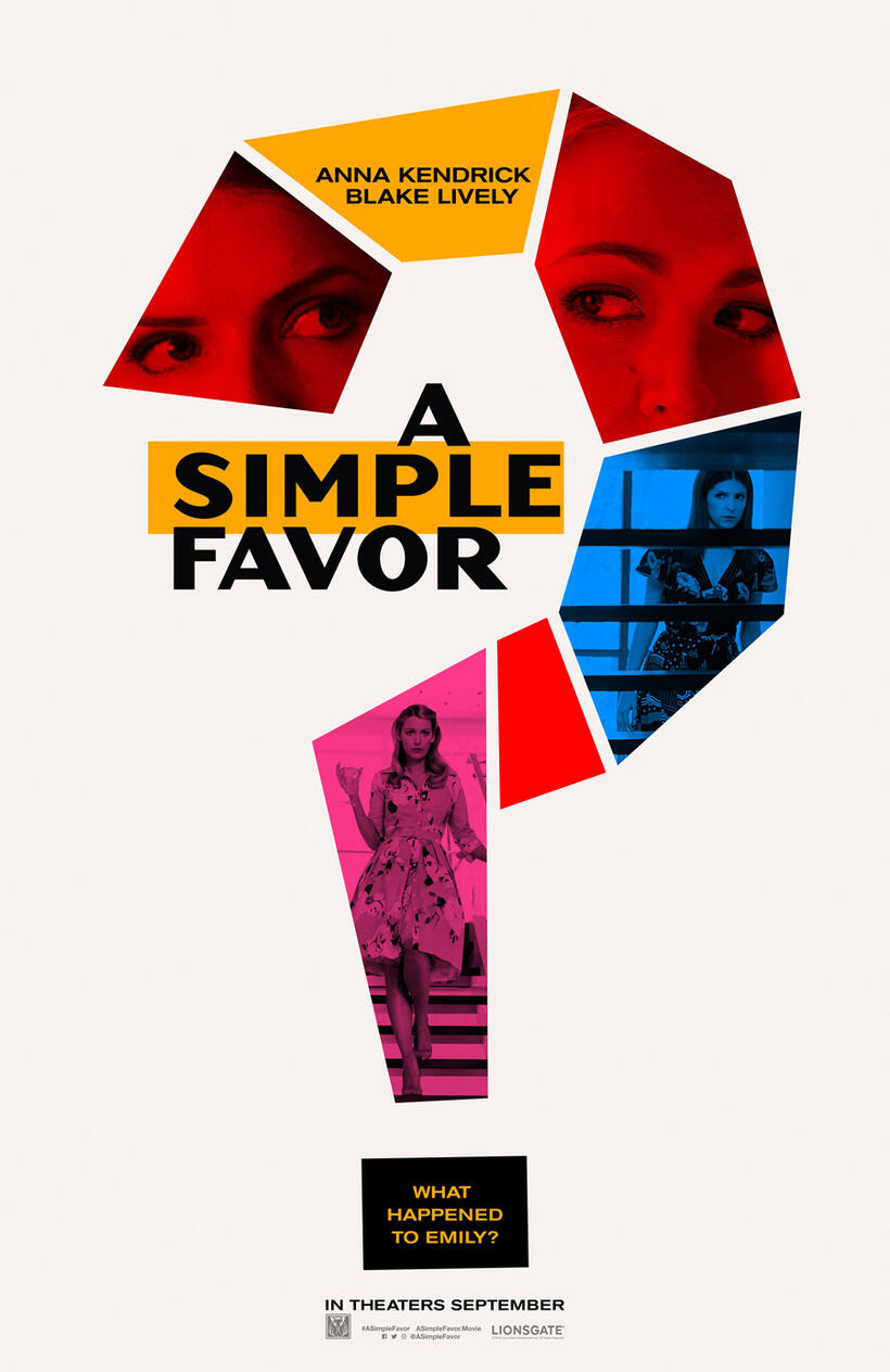A Simple Favor poster art