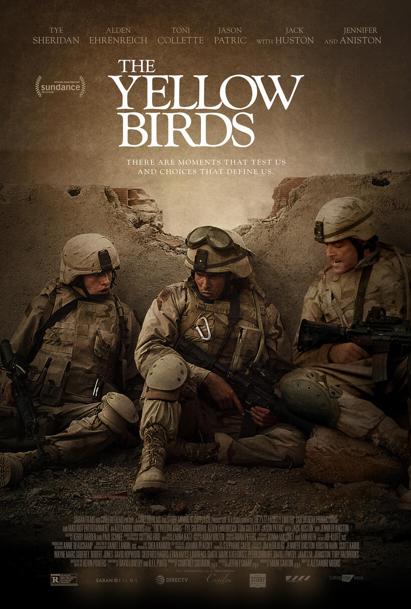 The Yellow Birds poster art