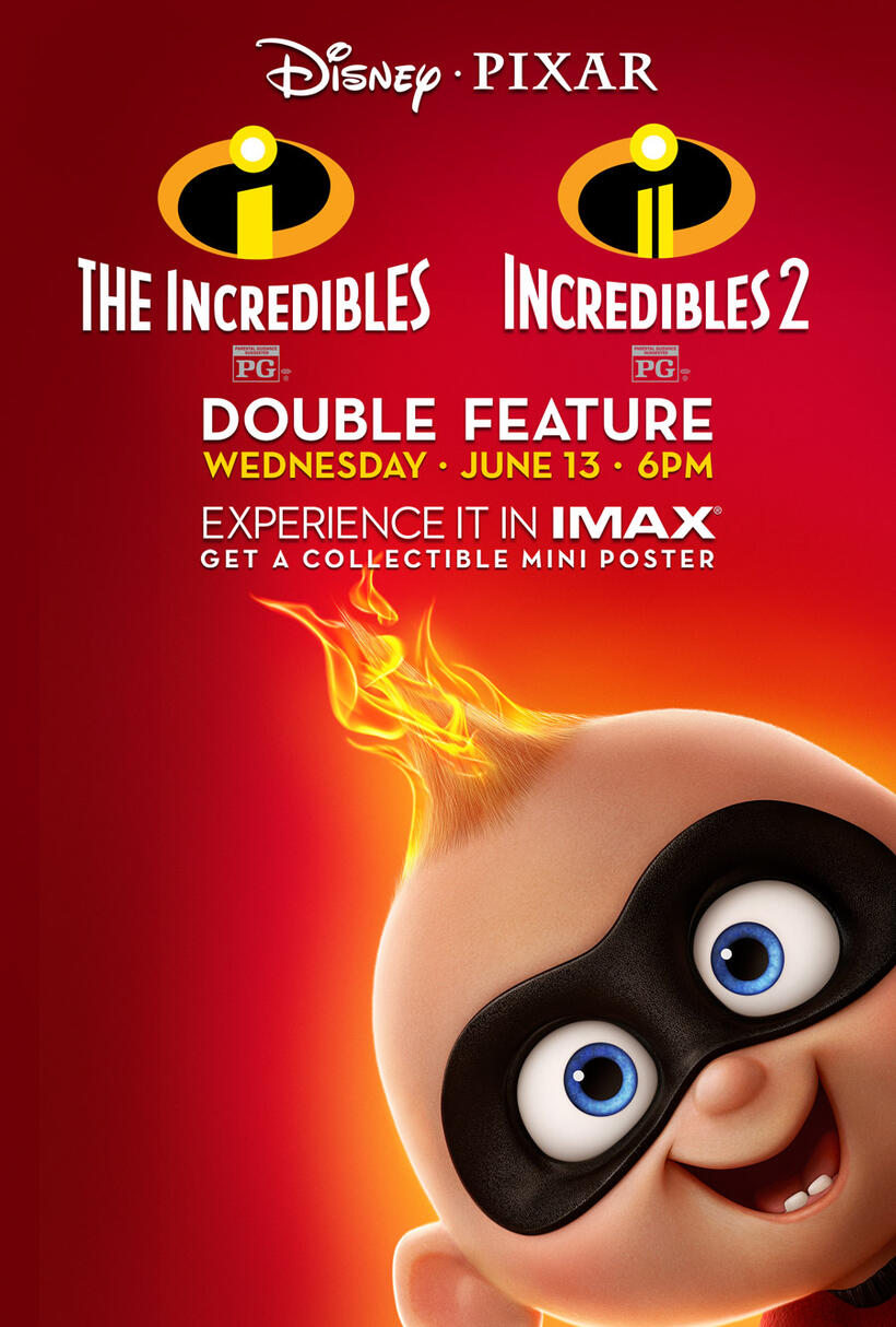 Incredibles Double Feature poster art