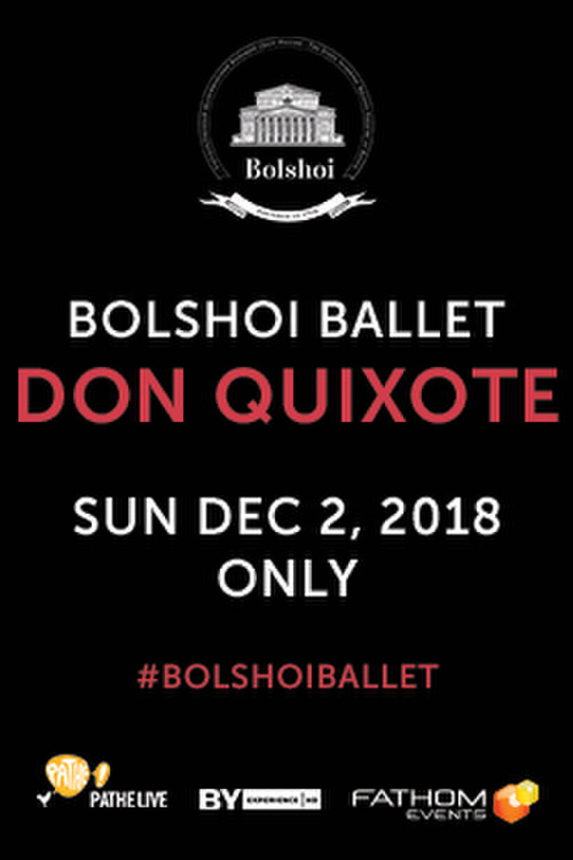 Poster art for "Bolshoi Ballet: Don Quixote (2018)."