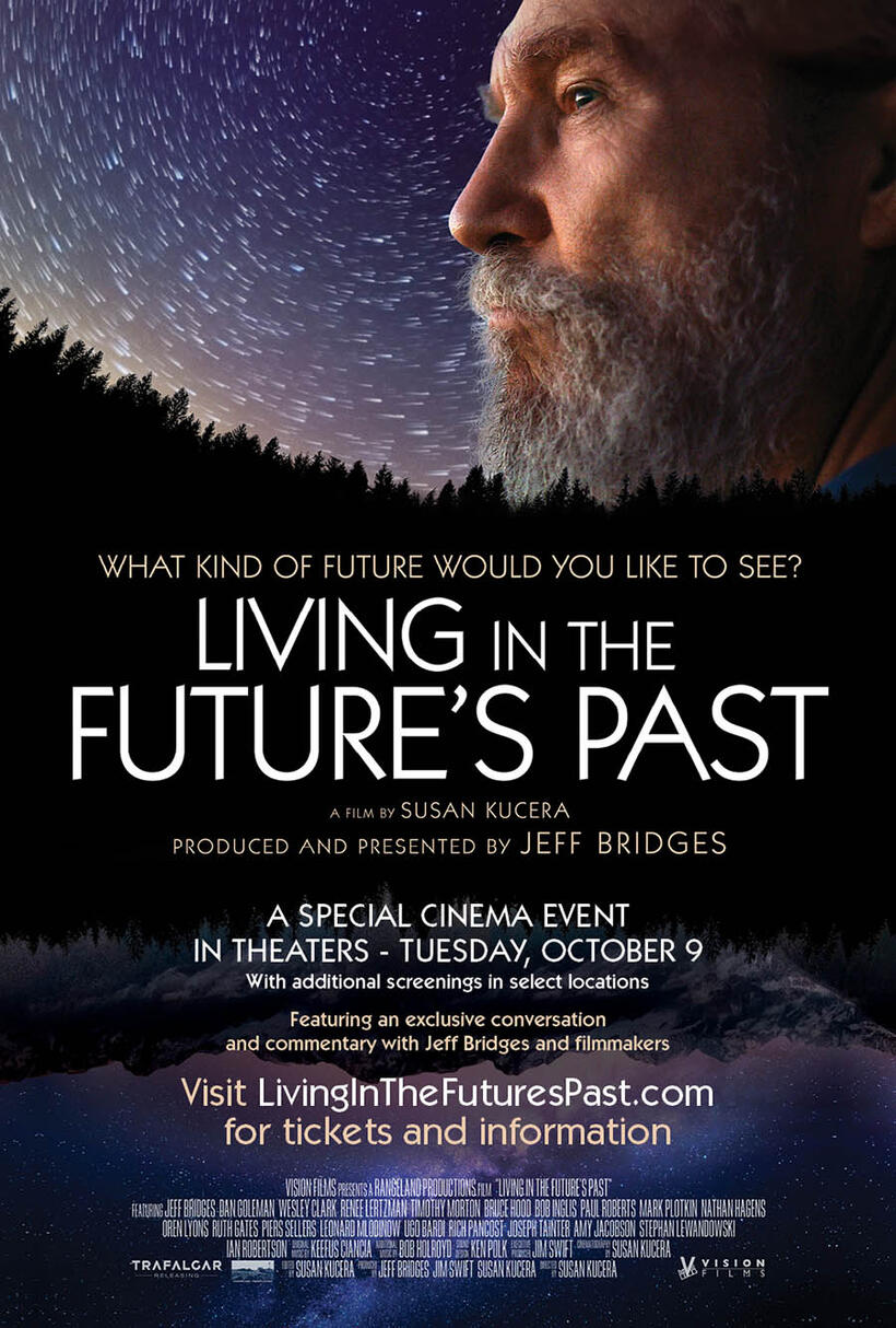 Living in the Future's Past poster art