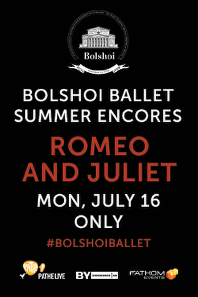 Poster art for "Bolshoi Ballet: Romeo and Juliet (Encore)".