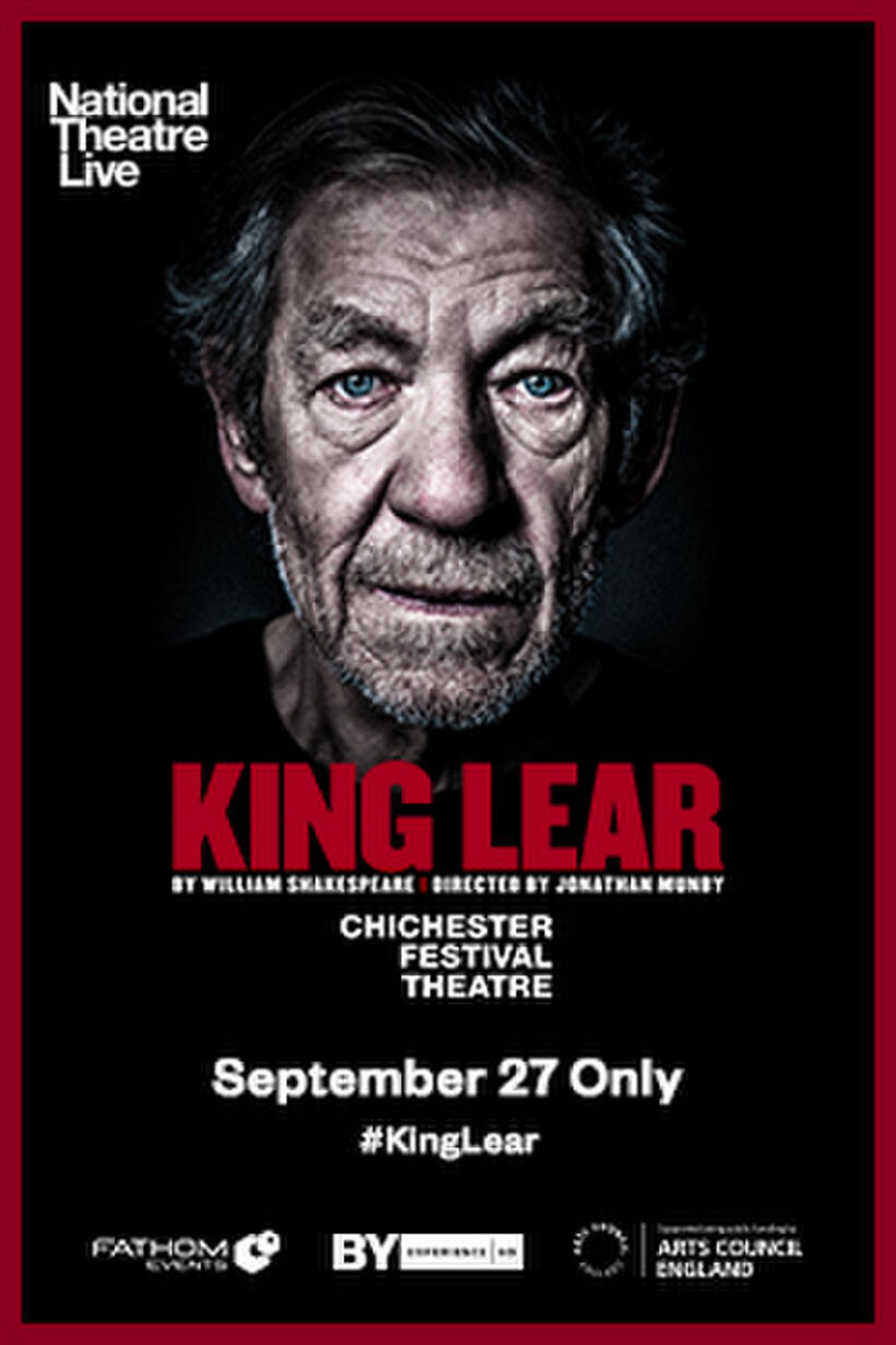 Poster art for "NT LIVE: KING LEAR".