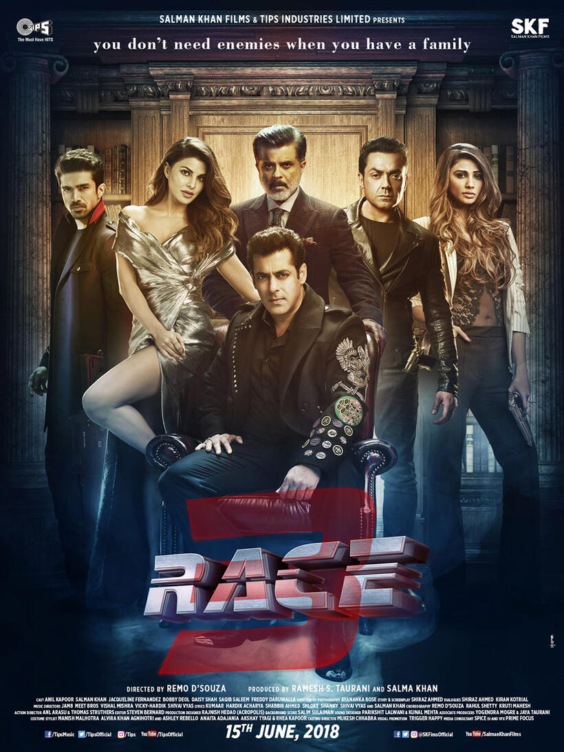 Race 3 poster art