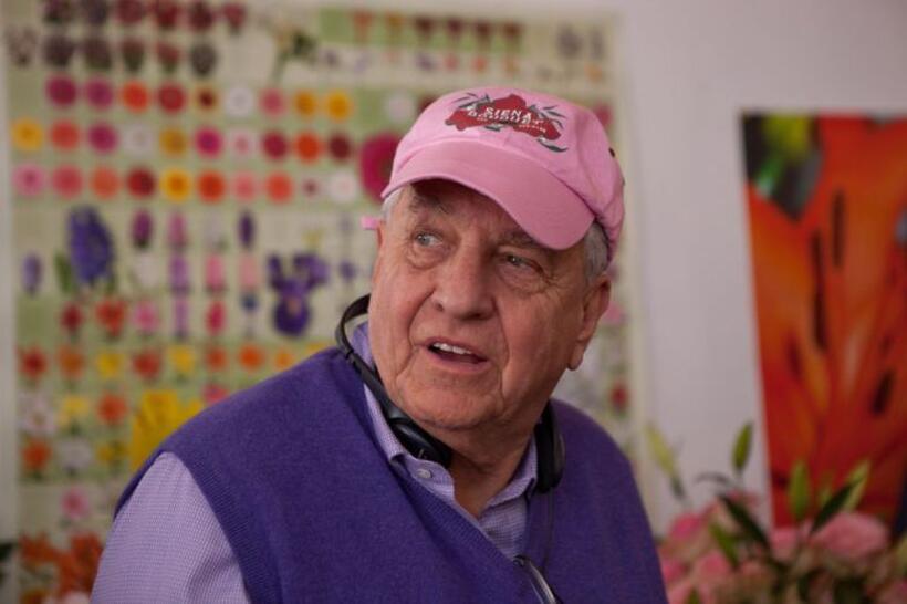 Director Garry Marshall on the set of "Valentine's Day."