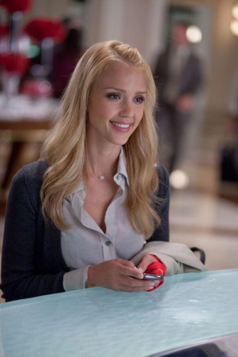 Jessica Alba as Morley Clarkson in "Valentine's Day."