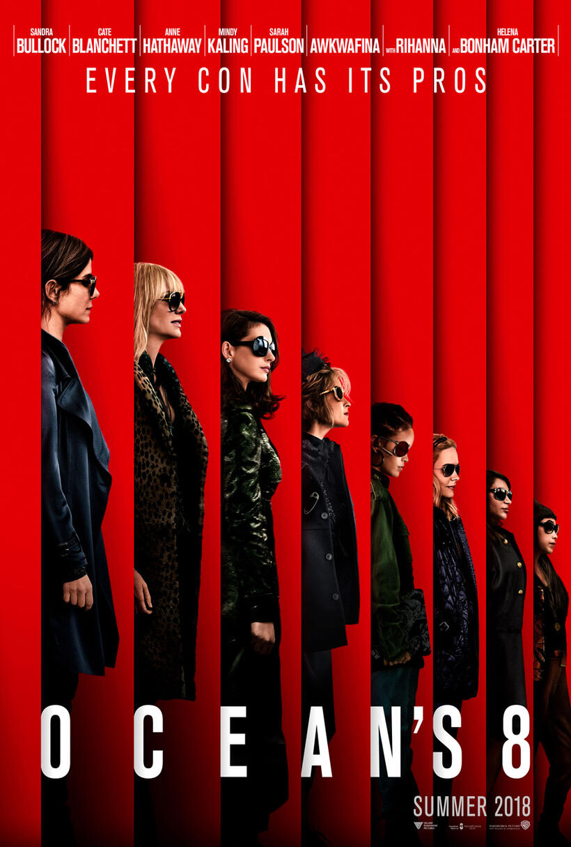 Ocean's 8 poster art
