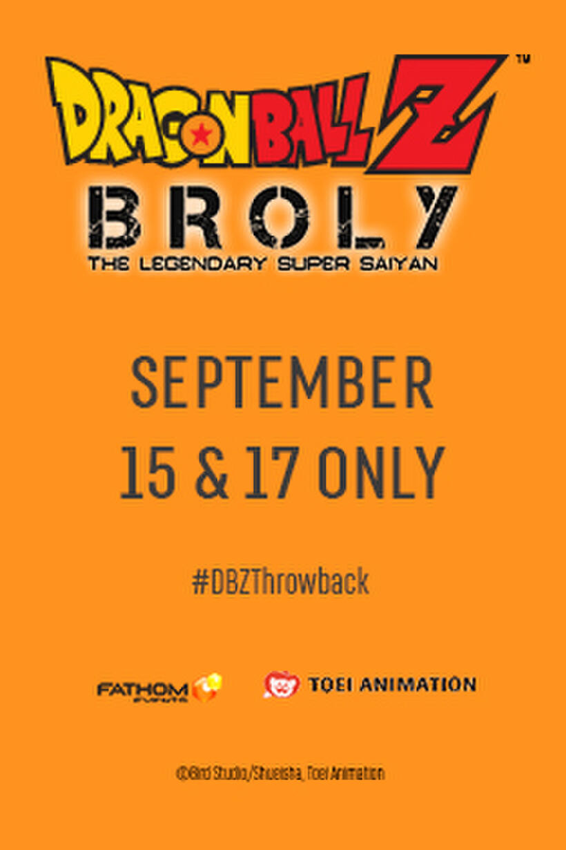 Poster art for "Dragon Ball Z: Broly – The Legendary Super Saiyan".