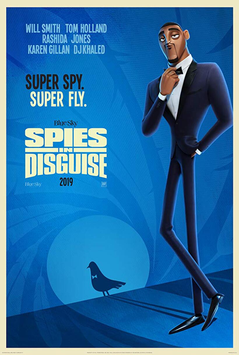 Spies In Disguise poster art