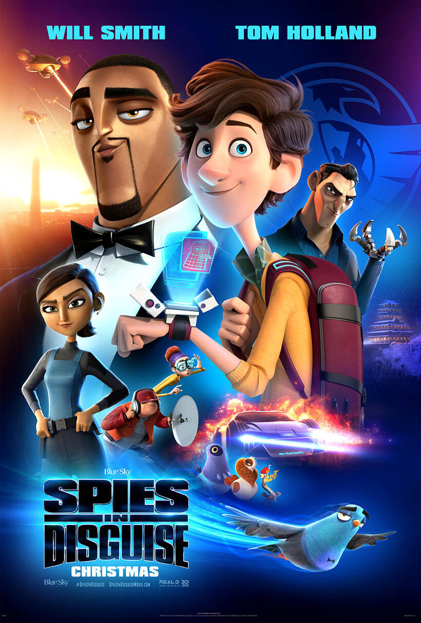 Spies In Disguise poster art