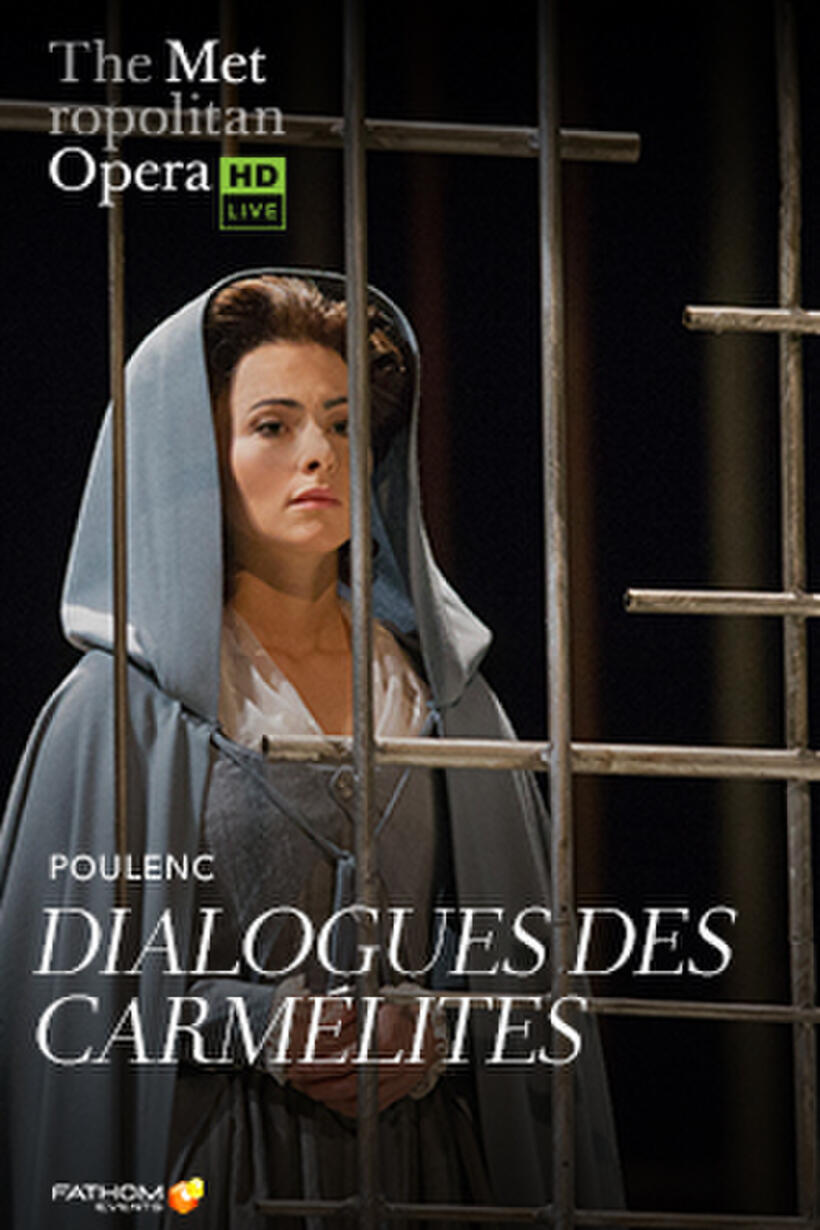 Poster art for "The Metropolitan Opera: Dialogues de Carmélites".