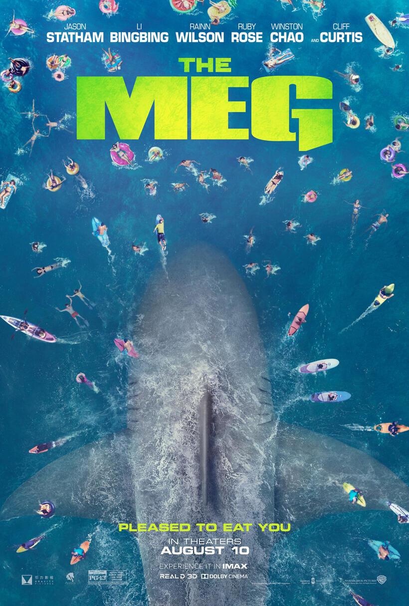 The Meg poster art