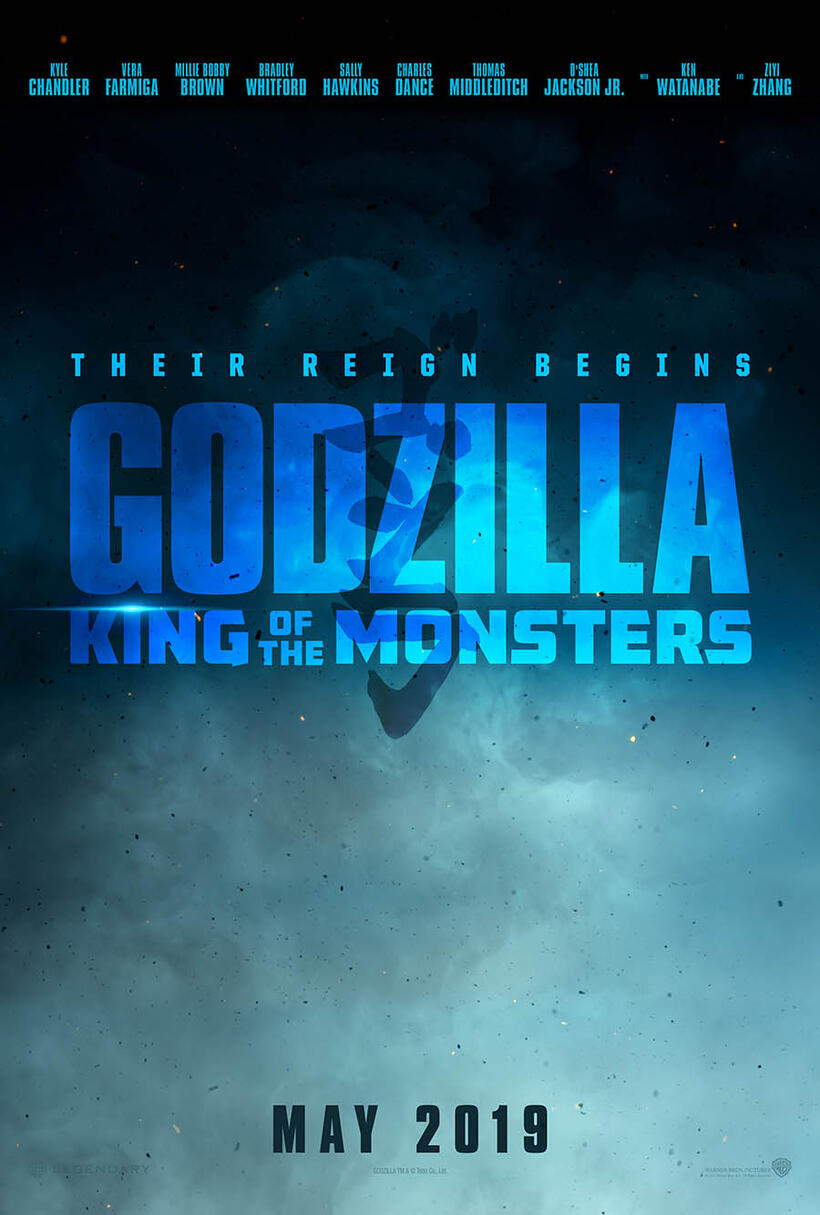 Godzilla: King of the Monsters poster art