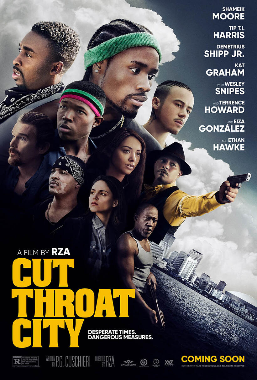 Cut Throat City poster art