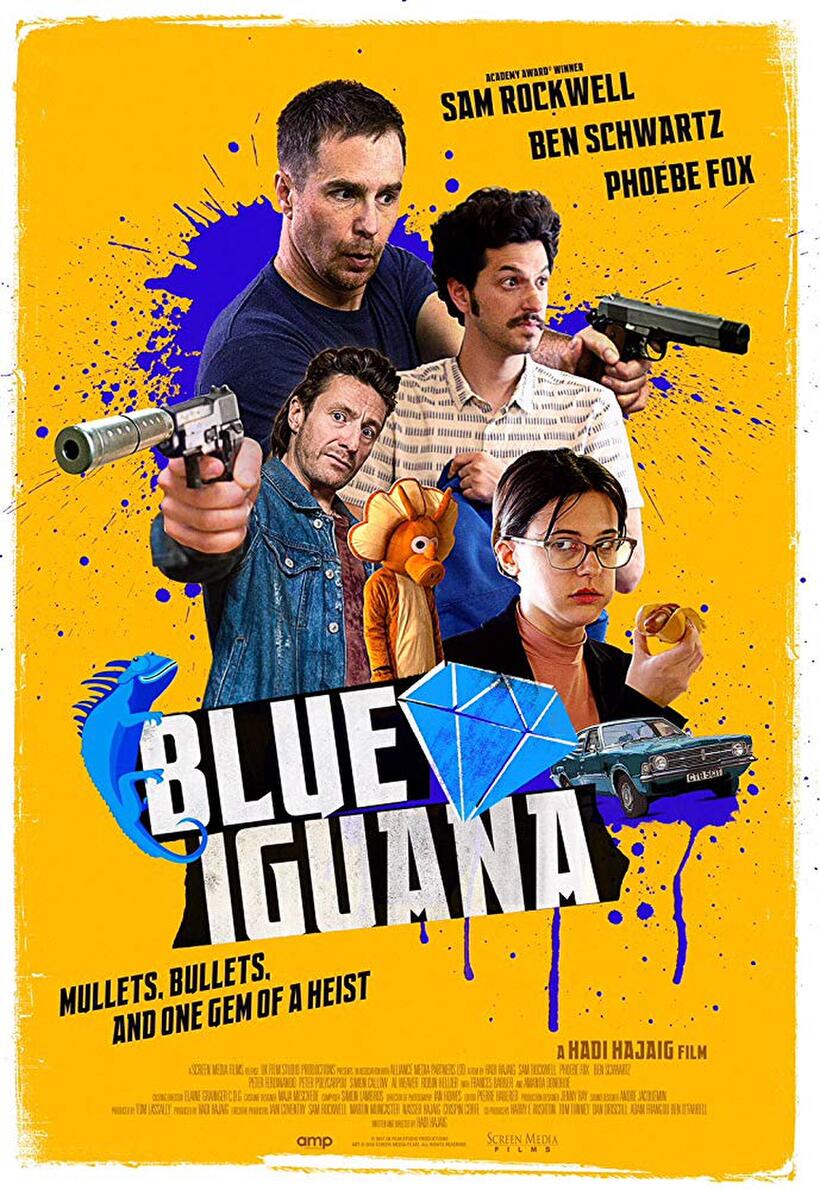 Blue Iguana poster art