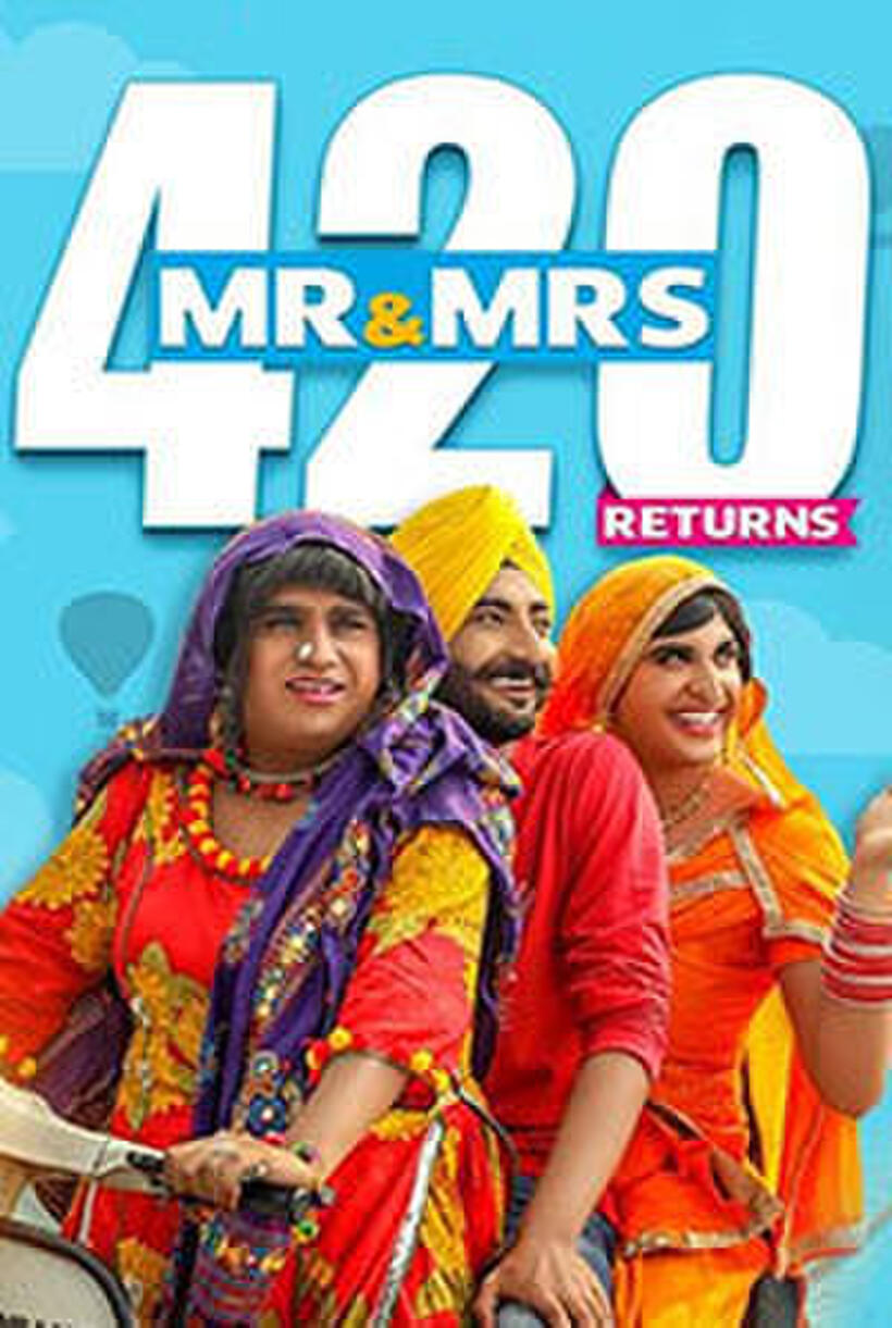 Mr. & Mrs. 420 Returns poster art