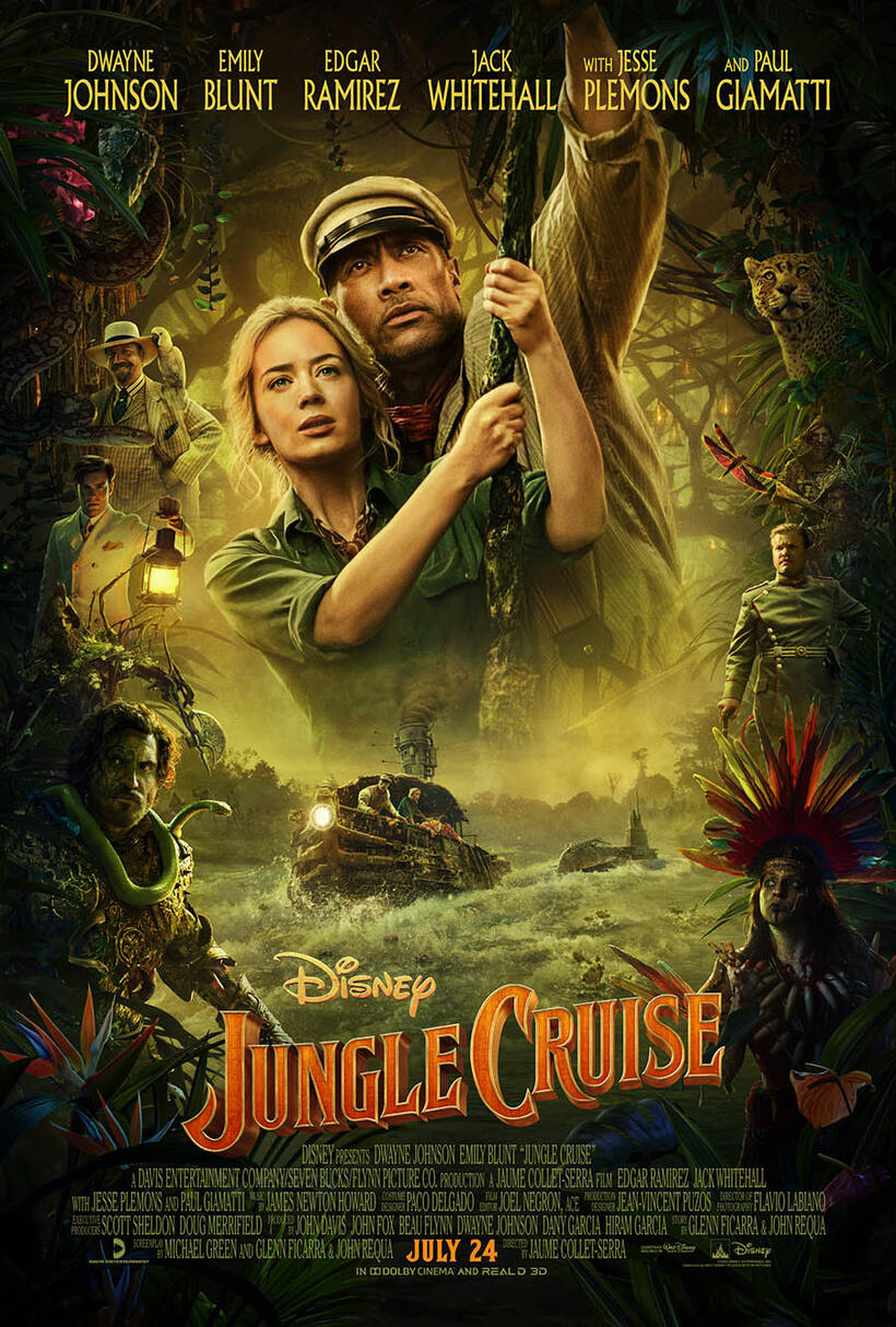 Jungle Cruise poster art
