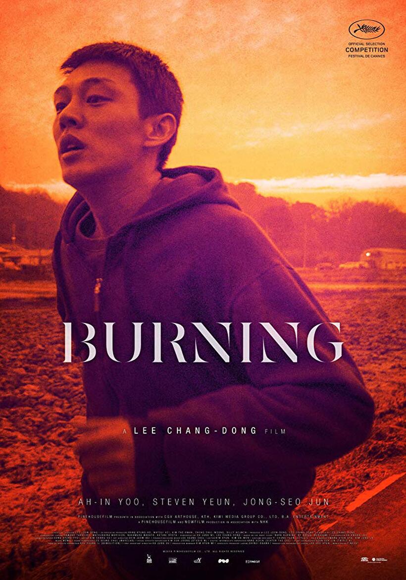 Burning poster art