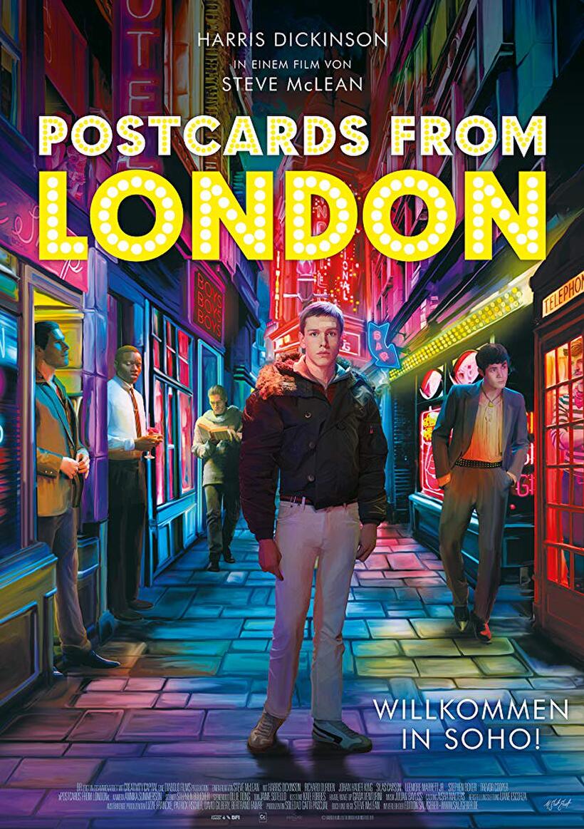 Postcards From London poster art