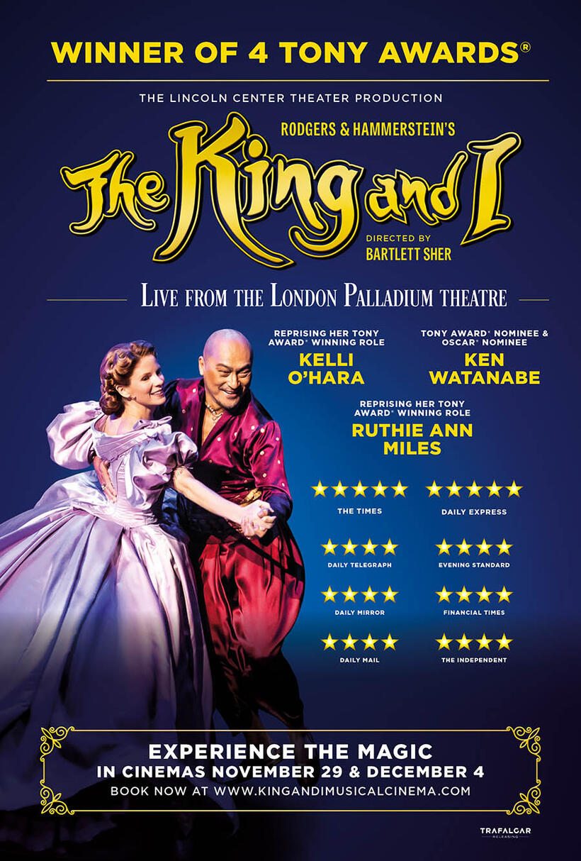 The King And I: From The London Palladium poster art