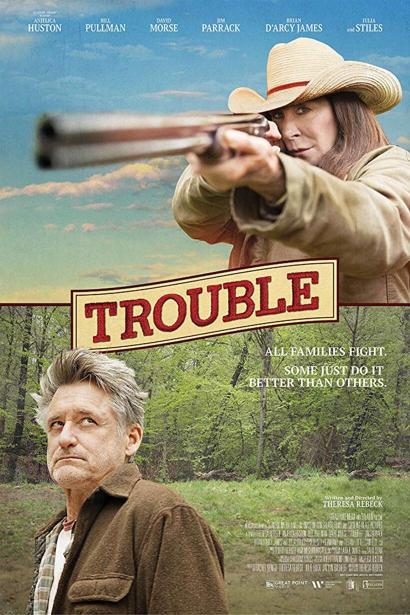 Trouble poster art