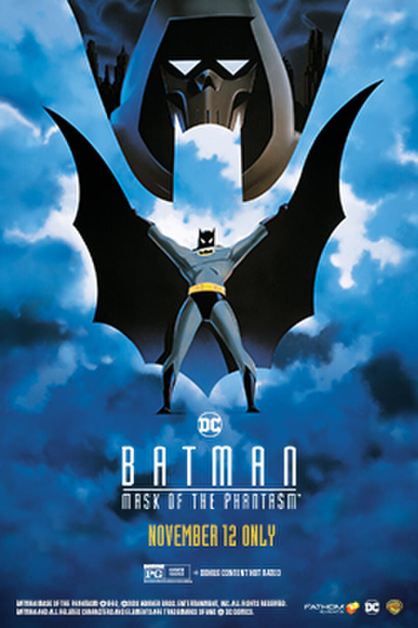 Poster art for "Batman: Mask of the Phantasm 25th Anniversary".