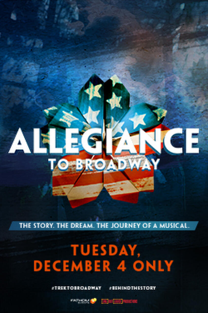 Poster art for "Allegiance to Broadway".