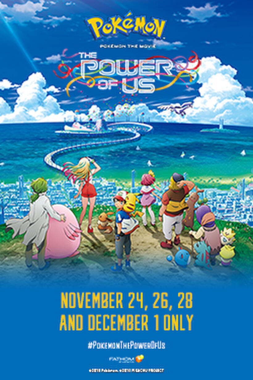 Poster art for "Pokémon the Movie: The Power of Us".