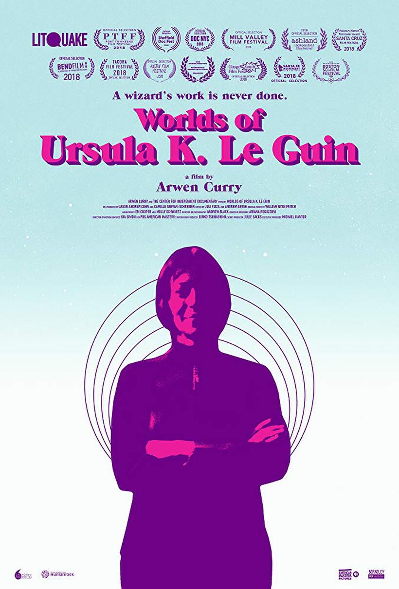 Worlds of Ursula K. LeGuin poster art