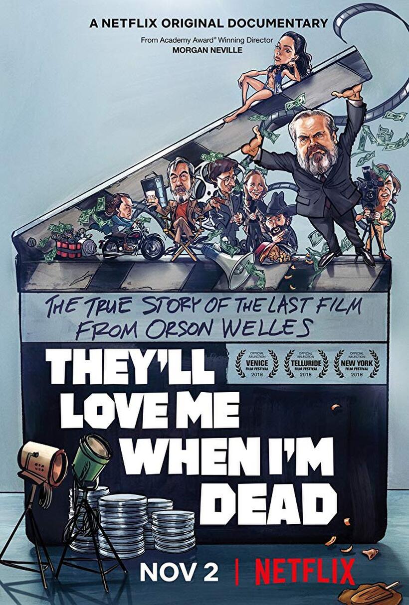 They'll Love Me When I'm Dead poster art