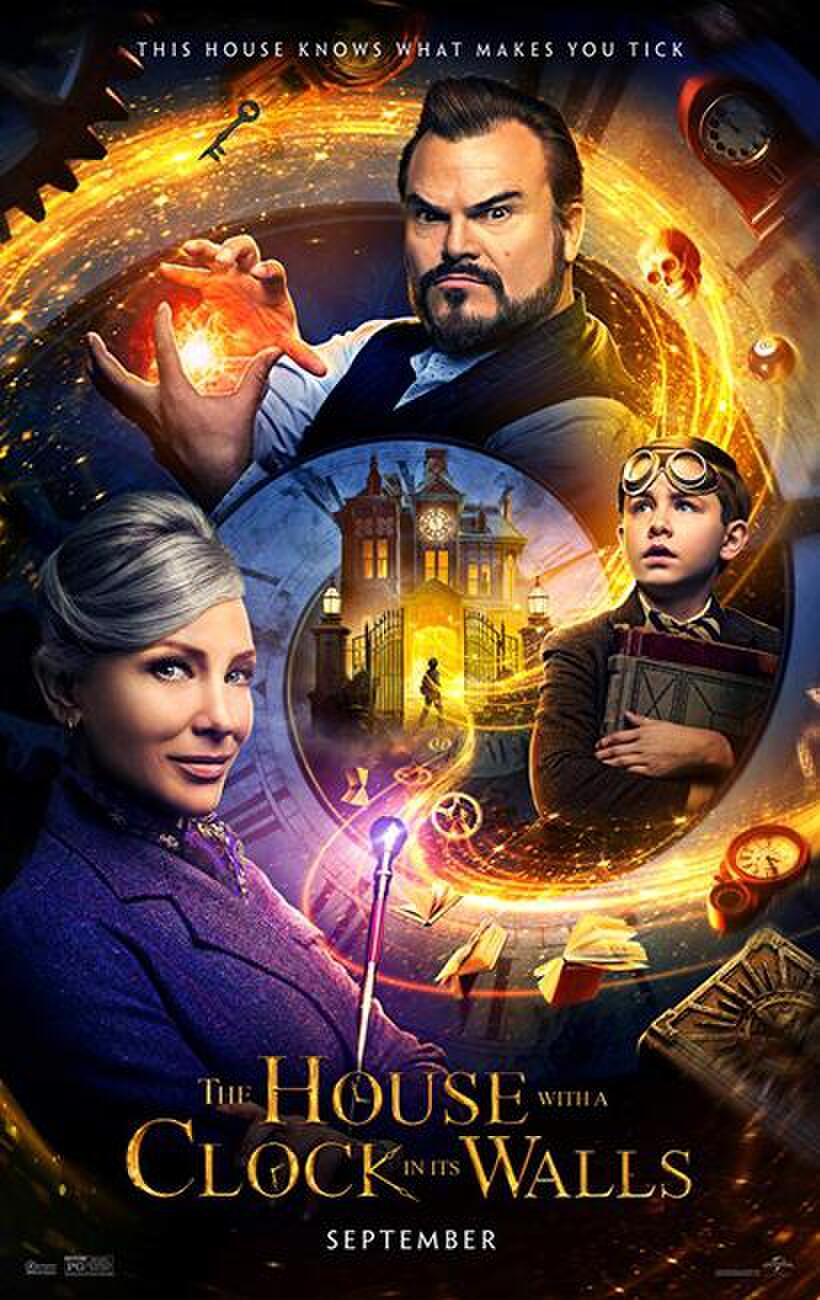 The House with a Clock in its Walls poster art