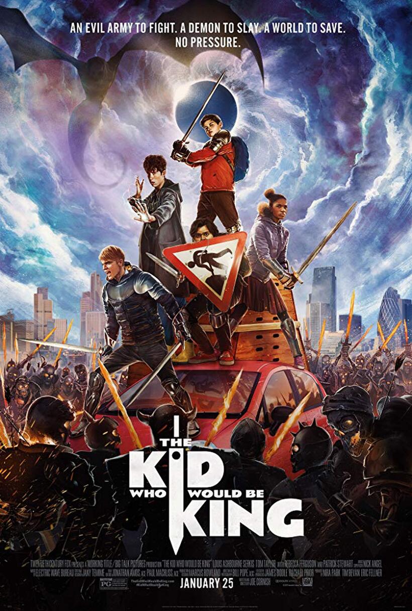 The Kid Who Would Be King poster art
