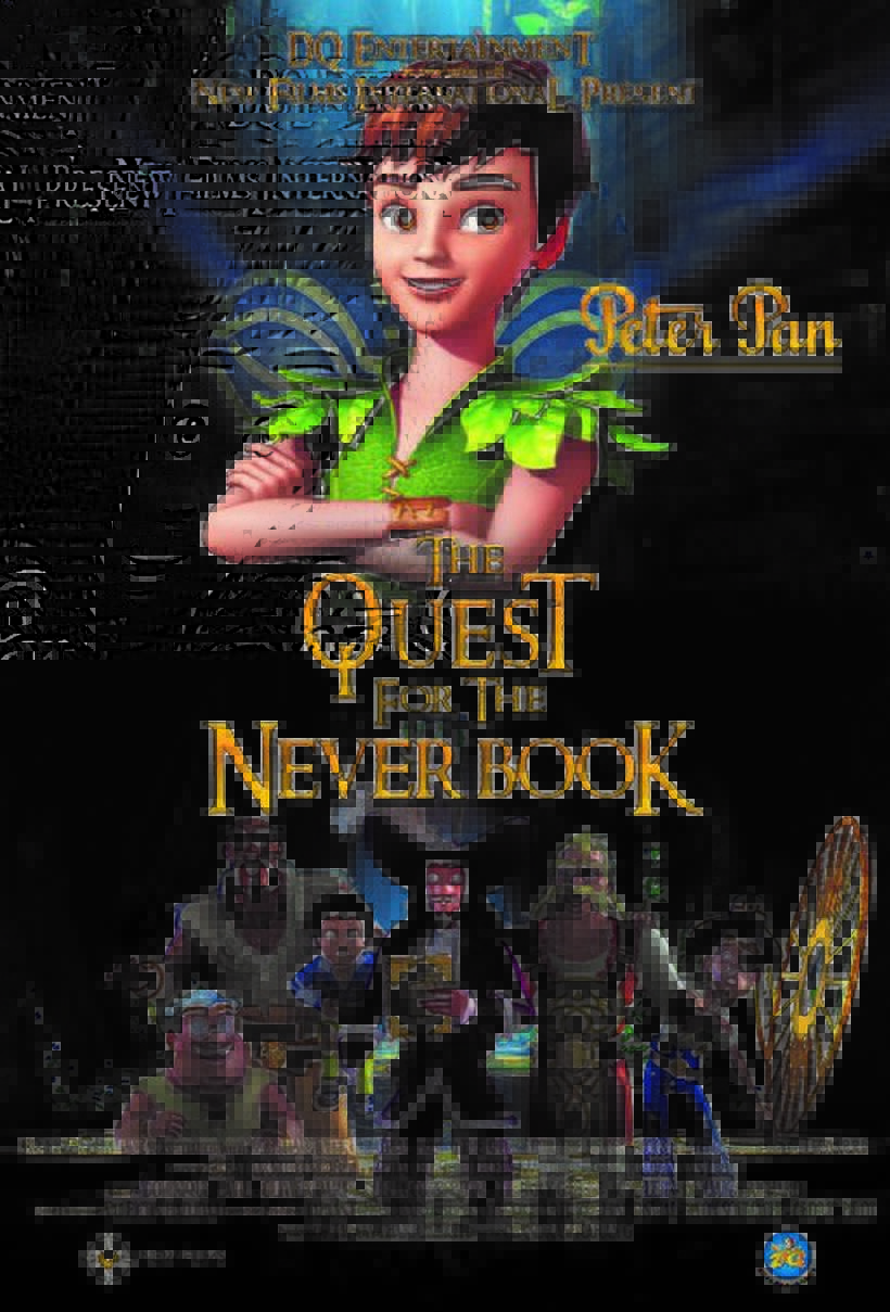 Peter Pan: The Quest for the Never Book poster art