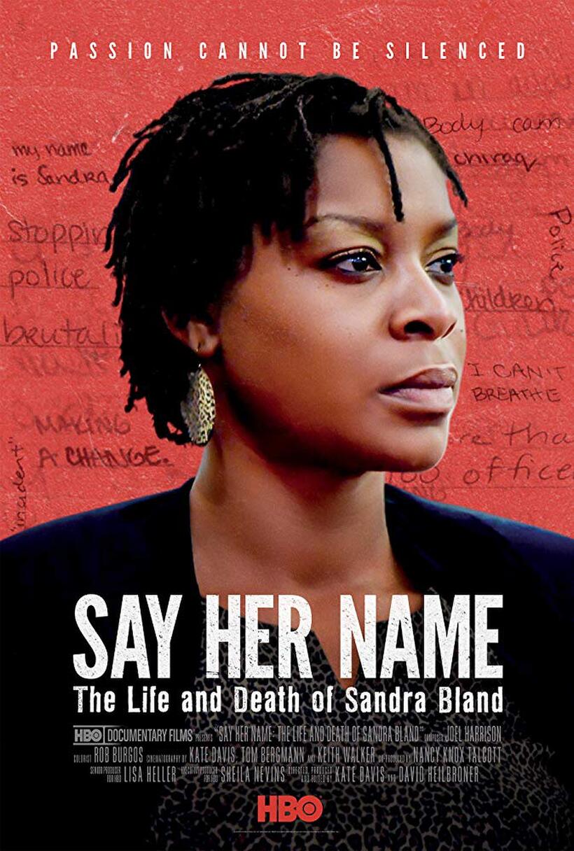 Say Her Name: The Life and Death of Sandra Bland poster art